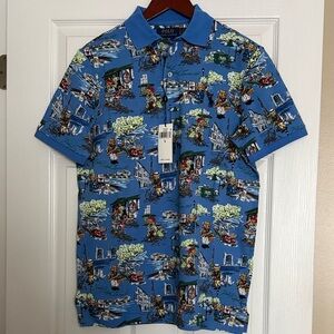 Polo by Ralph Lauren Multicolor Graphic Men's Polo Shirt